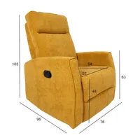 TUGITOOL EDDY KIIKUV JA PÖÖRLEV MANUAALNE RECLINER,