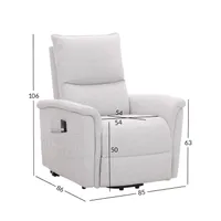 TUGITOOL GIANNI ELEKTRILINE LIFT RECLINER, HALLIKASVALGE