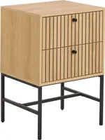 ÖÖKAPP ALBANY 45.6X40XH70CM, NATURAALNE
