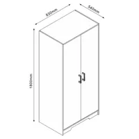 RIIDEKAPP LAVINIA 83X54XH180CM, SAAR