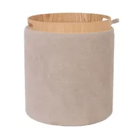 TUMBA/LAUD HIRO D34.5XH37CM, BEEŽ, PANIPAIGAGA