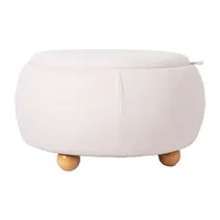 TUMBA/LAUD HIRO D67XH38CM, VALGE, PANIPAIGAGA