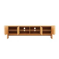 TV LAUD MORBEN 202,5X42XH50CM, TAMMEDEKOORIGA MELAMIIN