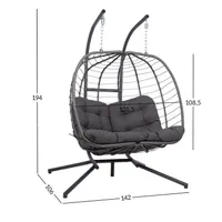 RIPPTOOL FINSE 2-KOHALINE 142X106XH194CM, TUMEHALL