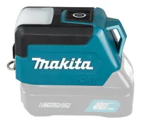 AKULAMP MAKITA ML107 12V 100/200LM USB ILMA AKU JA LAADIJATA