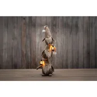 PÄKAPIKUTORN WINTERIA LED TULEDEGA 80CM PRUUN