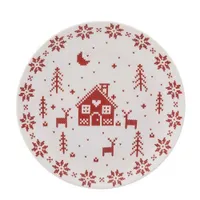 TALDRIK ALTOM DESIGN GRENLANDIA 20CM VALGE/PUNANE