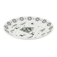 TALDRIK ALTOM DESIGN GRENLANDIA 20CM VALGE/ROHELINE