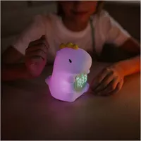 LED ÖÖLAMP ECOLIGHT MARY'S DINO ÄRATUSKELLAGA RGB