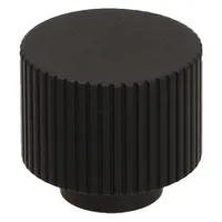 MÖÖBLINUPP GAMET GA39 Ø28MM MUST SUPERMATT ALUMIINIUM
