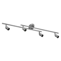 KOHTVALGUSTI OSRAM LED CYLINDER 4XGU10 HARJATUD NIKKEL