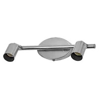 KOHTVALGUSTI OSRAM LED CYLINDER 2XGU10 HARJATUD NIKKEL