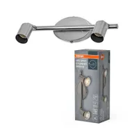 KOHTVALGUSTI OSRAM LED CYLINDER 2XGU10 HARJATUD NIKKEL