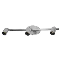 KOHTVALGUSTI OSRAM LED CYLINDER 3XGU10 HARJATUD NIKKEL