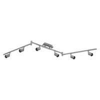 KOHTVALGUSTI OSRAM LED CYLINDER DUO 6XGU10 HARJATUD NIKKEL