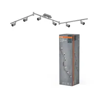 KOHTVALGUSTI OSRAM LED CYLINDER DUO 6XGU10 HARJATUD NIKKEL