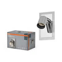 KOHTVALGUSTI OSRAM LED CYLINDER DUO 1XGU10 HARJATUD NIKKEL
