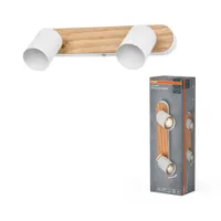 KOHTVALGUSTI OSRAM LED WOOD LINE 2XGU10 VALGE/PUIT