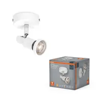 KOHTVALGUSTI OSRAM LED GU10 1X3,4W HÄMARDATAV VALGE