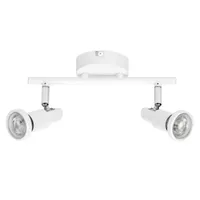 KOHTVALGUSTI OSRAM LED GU10 2X3,4W HÄMARDATAV VALGE