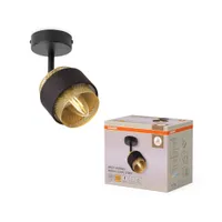 KOHTVALGUSTI OSRAM LED HORNET 1X2,8W MUST