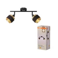 KOHTVALGUSTI OSRAM LED HORNET 2X2,8W MUST