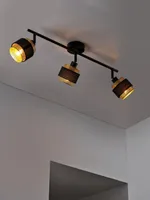KOHTVALGUSTI OSRAM LED HORNET 3X2,8W MUST