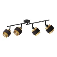 KOHTVALGUSTI OSRAM LED HORNET 4X2,8W MUST