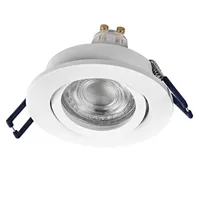 KOHTVALGUSTI LED SÜVISTATAV CLICK GU10 4,5W VALGE