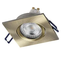 KOHTVALGUSTI LED SÜVISTATAV CLICK RUUT GU10 4,5W ROHELINE