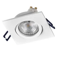 KOHTVALGUSTI LED SÜVISTATAV CLICK RUUT GU10 4,5W VALGE