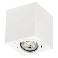 KOHTVALGUSTI LED SÜVISTATAV SURFACE KANDILINE GU10 VALGE