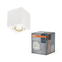 KOHTVALGUSTI LED SÜVISTATAV SURFACE KANDILINE GU10 VALGE
