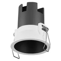 KOHTVALGUSTI LED SÜVISTATAV TWIST 70MM 5W VALGE/MUST