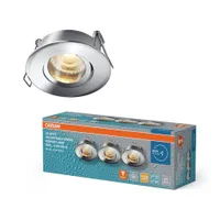 KOHTVALGUSTI LED SÜVISTATAV PRESS GU10 4,5W KROOM