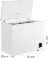 SÜGAVKÜLMIK GORENJE FH25EAW ERALDISEISEV 84,7CM VALGE