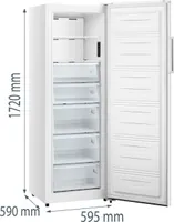 SÜGAVKÜLMIK GORENJE FN617EEW5 ERALDISEISEV 172CM VALGE