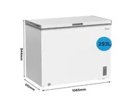 SÜGAVKÜLMIK MIDEA MDRC411FZE01 ERALDISEISEV 84,4CM VALGE