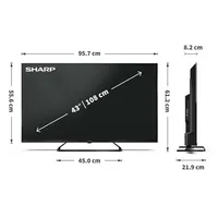 TELEVIISOR SHARP 43HP6265E 43" 108CM 4K UHD