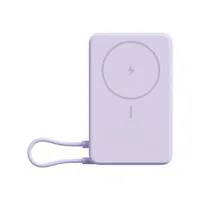 AKUPANK XIAOMI 10000 MAH MAGNEETILINE ALUSEGA LILLA