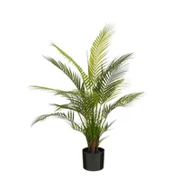 KUNSTTAIM MICA DECORATIONS AREKAPALM POTIS H91XØ40CM