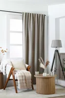 KARDIN STOF PORTLAND 135X250CM 100% PIMENDAV HELEHALL