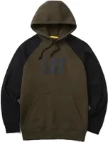DRESSIPLUUS KAPUUTSIGA CAT 1050024 ARMY MOSS-BLACK XXL