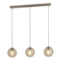RIPPVALGUSTI RONDO 2 3XE27 PRONKS/PRUUN