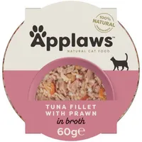 MÄRGTOIT APPLAWS KASSIDELE TUUNIKALA/KRABIGA 60G