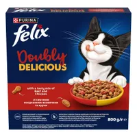 KUIVTOIT FELIX KASSIDELE VEIS, KANA JA PUNAPEET 800G