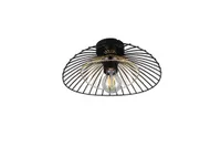 LAELAMP REALITY LAURIS E27 MATT MUST/KULDNE