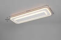 LAELAMP TRIO RIVA LED 60CM MATT VALGE