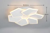 LAELAMP TRIO ZAYA LED 50CM MATT VALGE