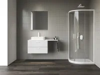 DUŠINURK RAVAK BLIX II NBLCP4 80CM VALGE